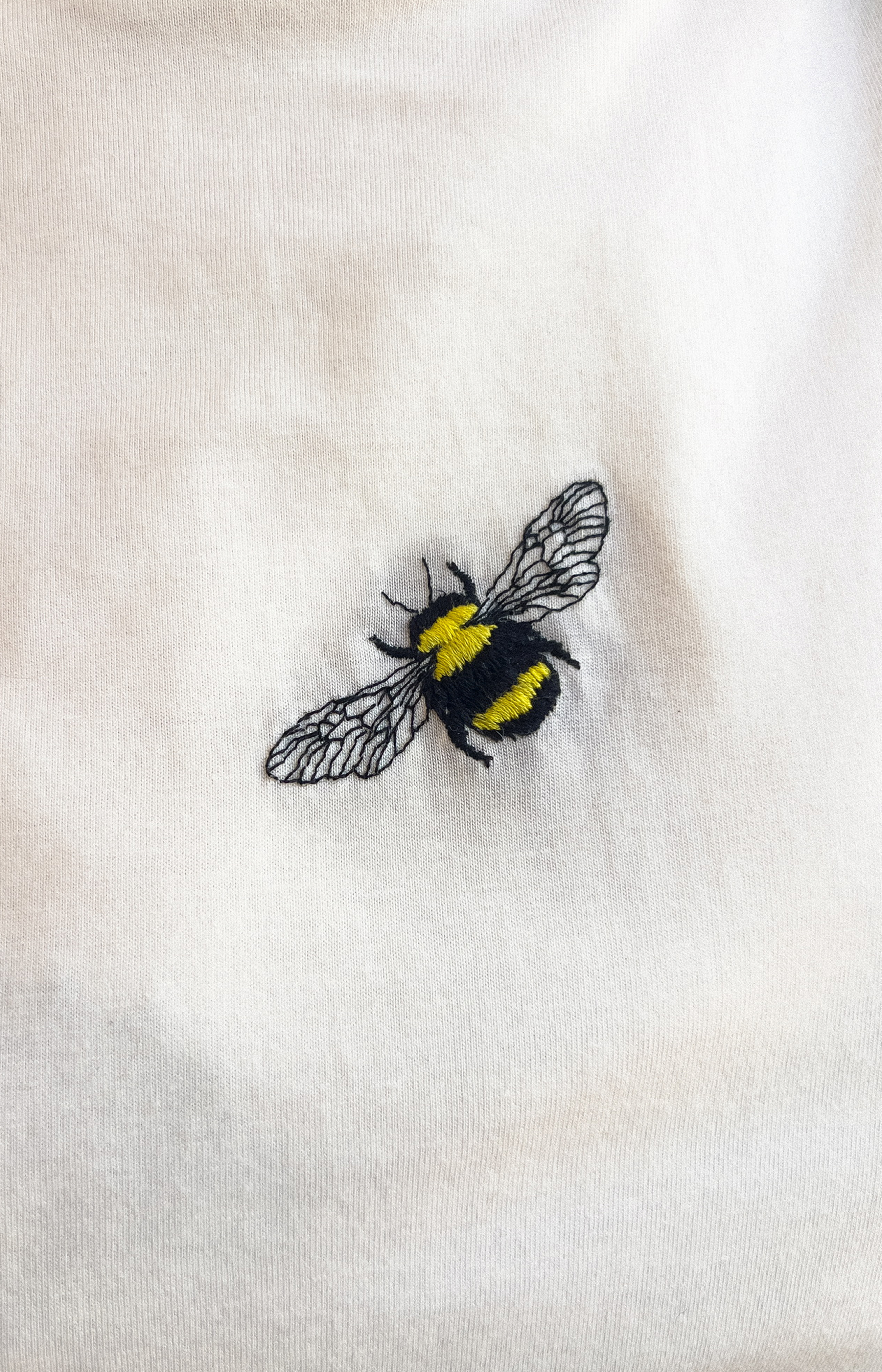 Queen Bee — Embroidery detail